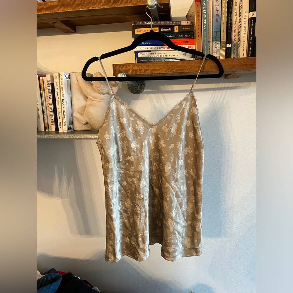 Vince silk floral camisole